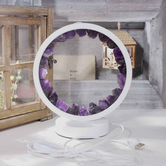 Amethyst Lamp