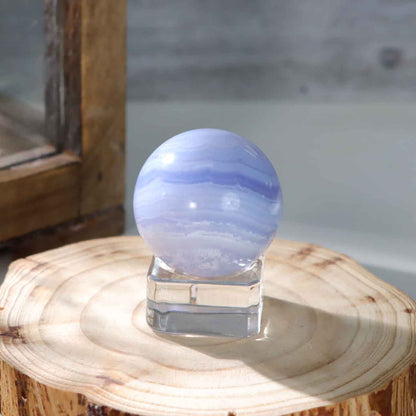 Blue Lace Agate Sphere