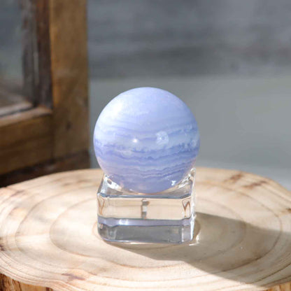 Blue Lace Agate Sphere