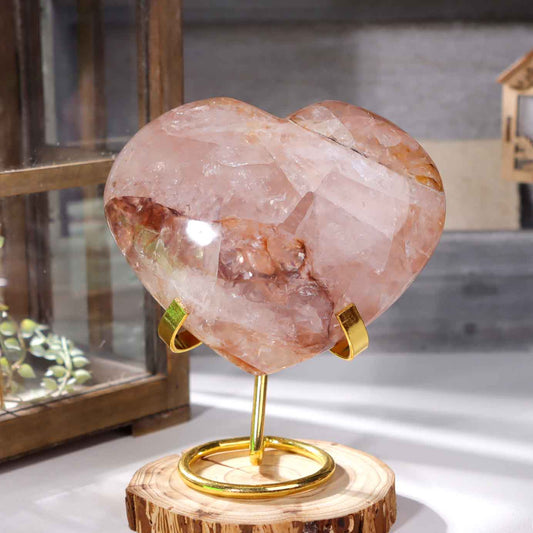 Fire Quartz Heart