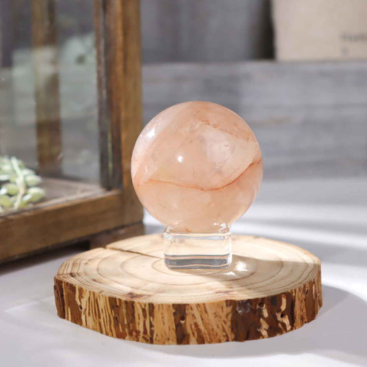 Fire Quartz Sphere