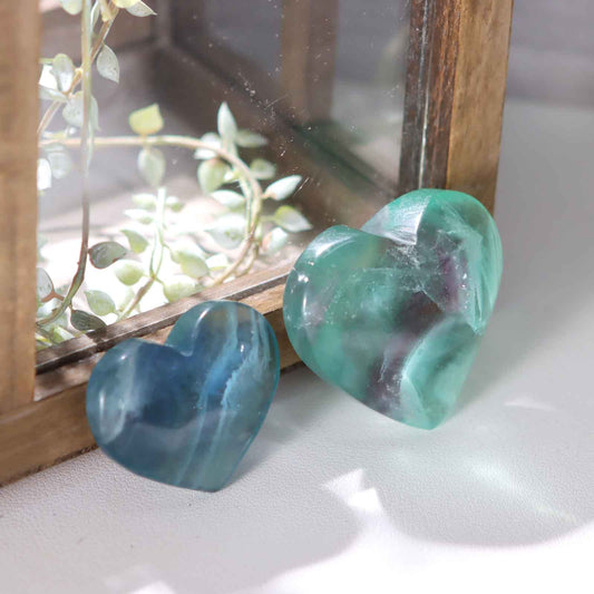 Fluorite Heart