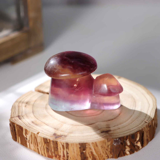 Fluorite Mushroom