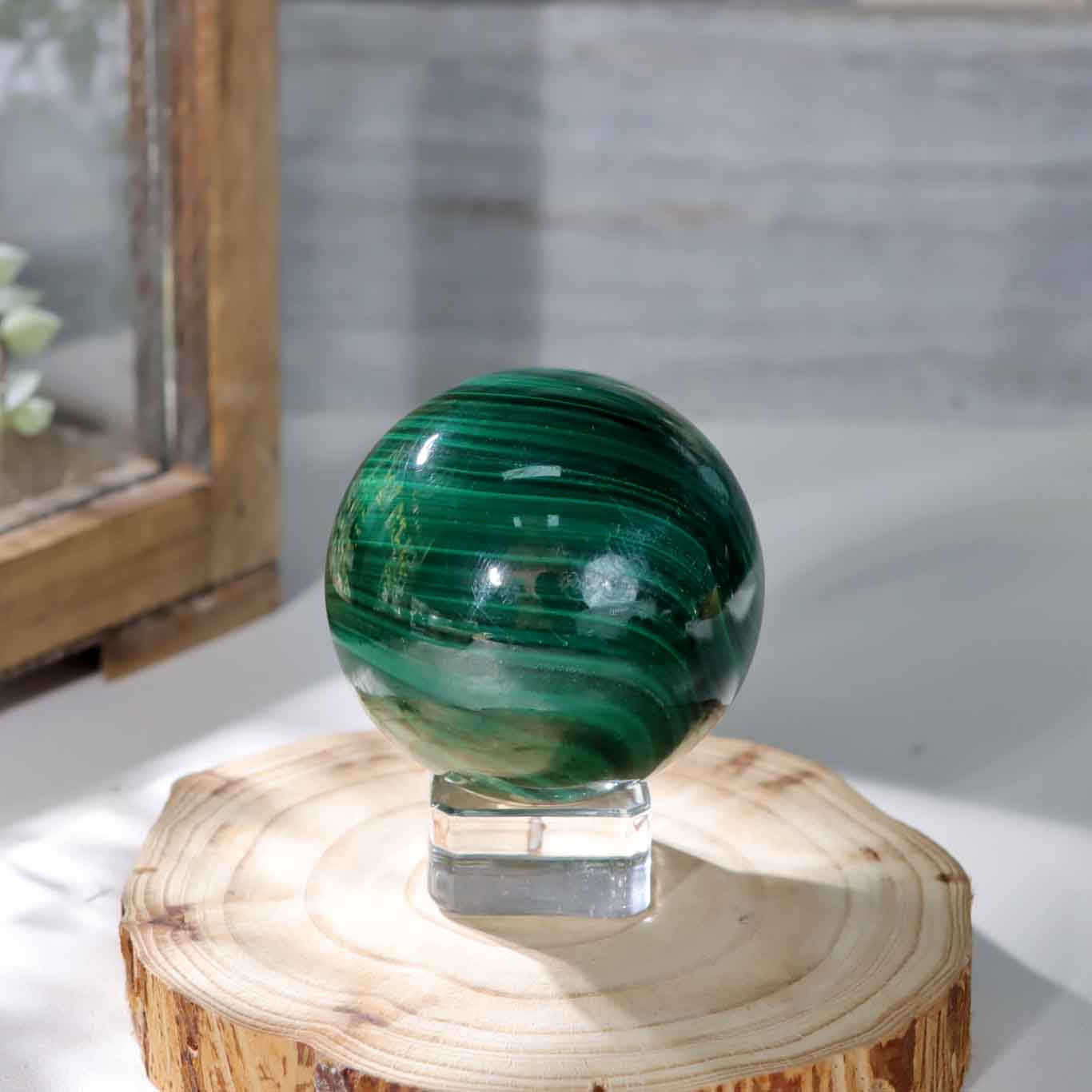 Malachite Sphere