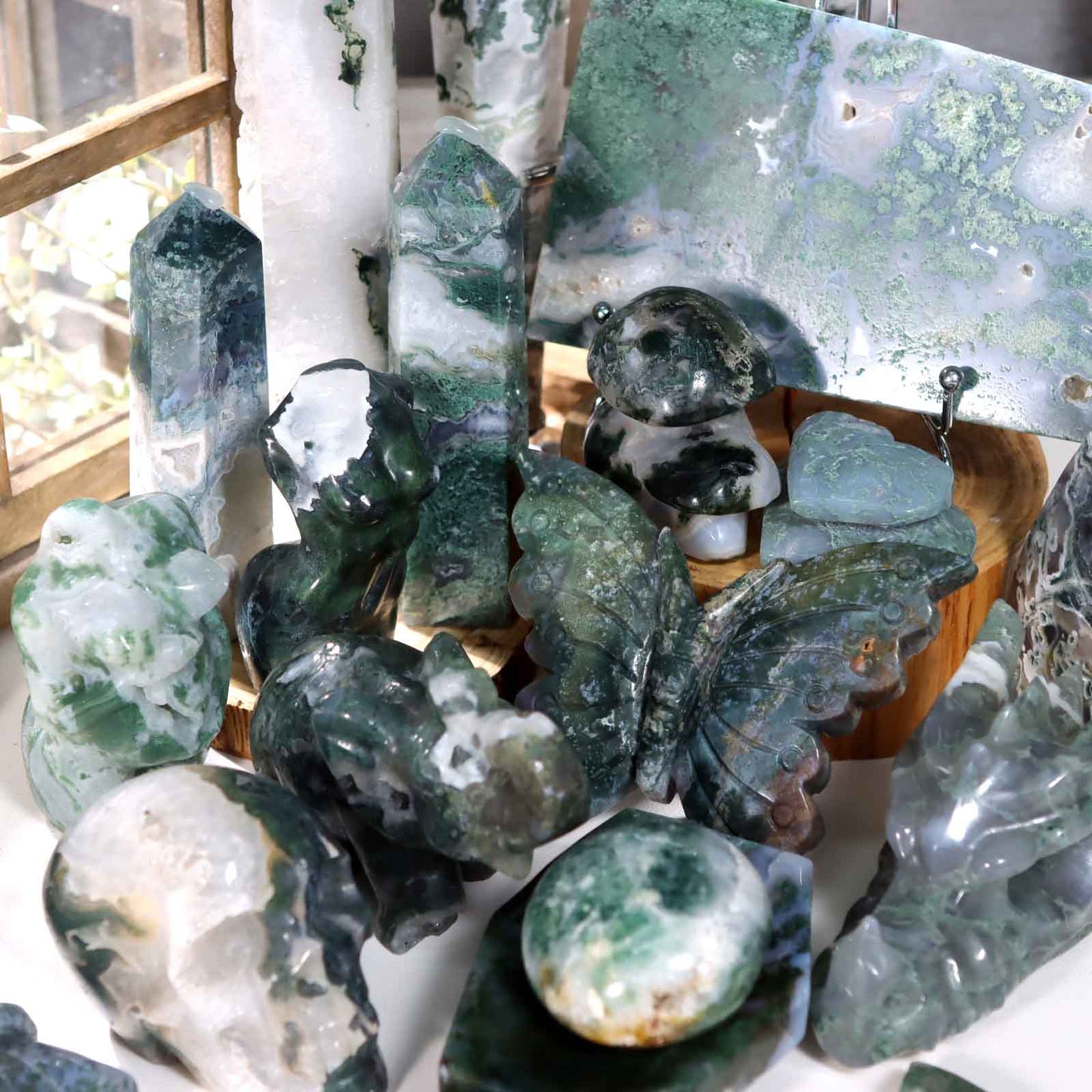 Moss Agate Mix