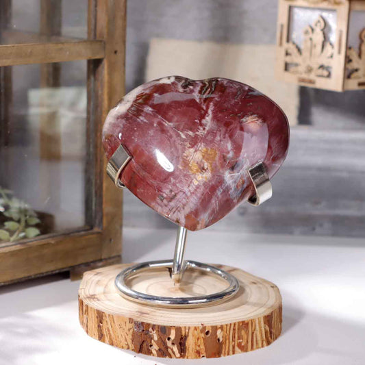 Petrified Wood Heart