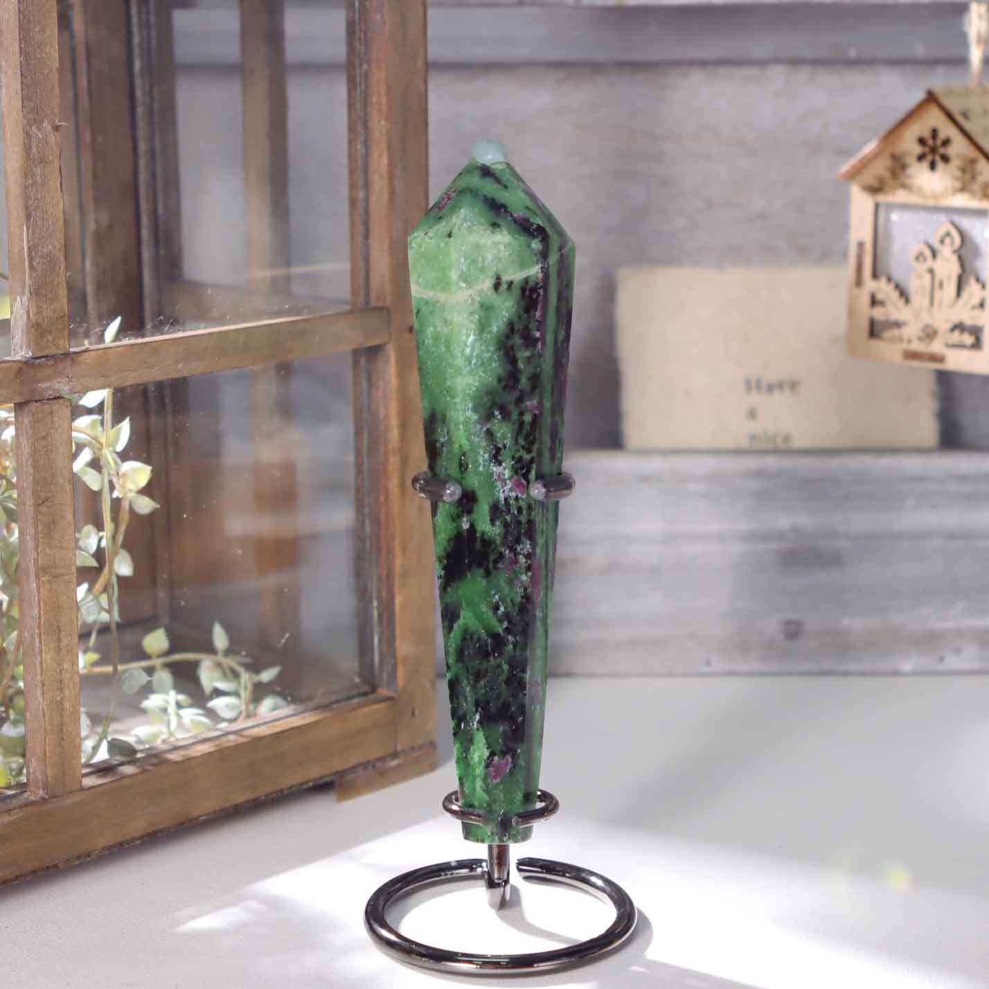 Ruby Zoisite Wand