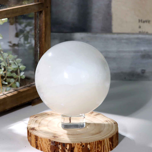 Selenite Sphere